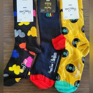 Happy Socks Unisex Medium-3 pairs NWT